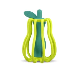 Razbaby Raz-Apple Silicone Teether & Rattle Toy
