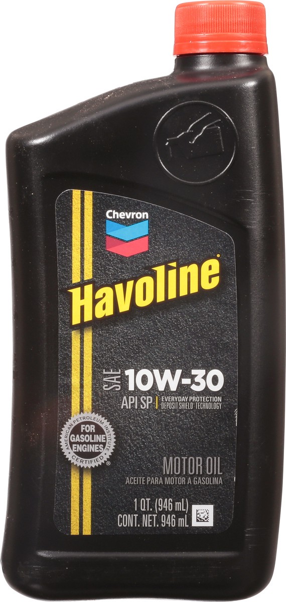 slide 3 of 9, Havoline SAE 10W-30 Motor Oil 1 qt, 1 qt