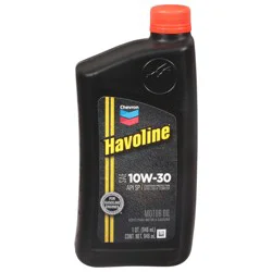 Havoline SAE 10W-30 Motor Oil 1 qt