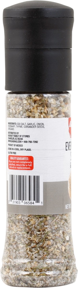 slide 5 of 11, Bashas Everything Salt Grinder, 7.05 oz