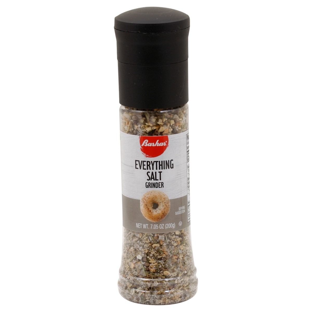 slide 6 of 11, Bashas Everything Salt Grinder, 7.05 oz
