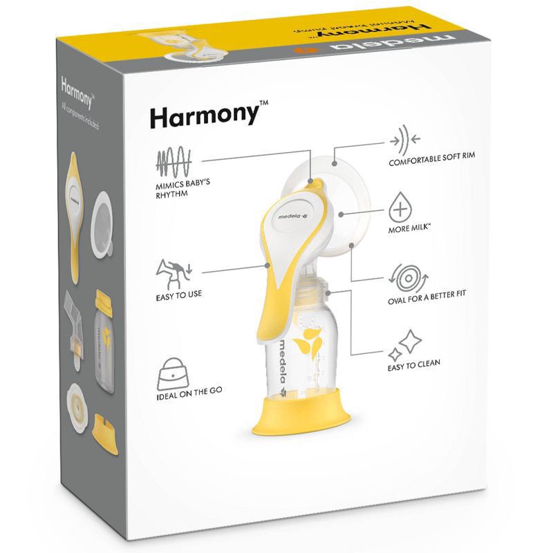 slide 6 of 7, Medela Harmony Manual Breast Pump, 1 ct