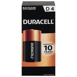 Duracell D 4 Alkaline Batteries 1 ea