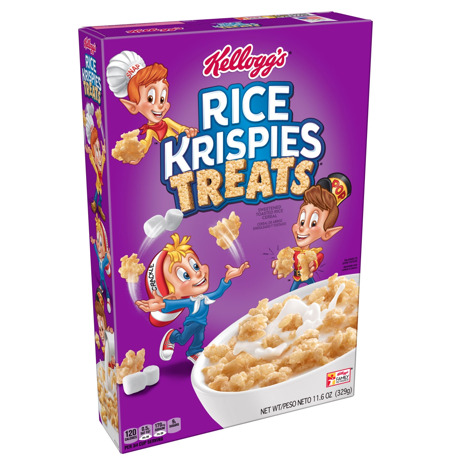 slide 1 of 1, Rice Krispies Treats Cereal, 11.6 oz