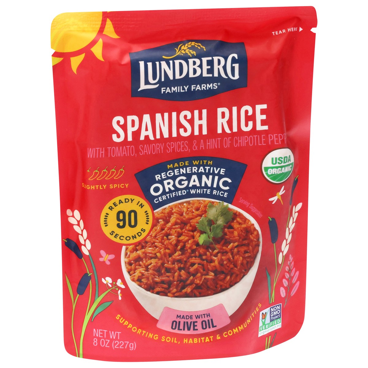 slide 4 of 4, Lundberg Rice Spanish Rth Rgn, 8 oz