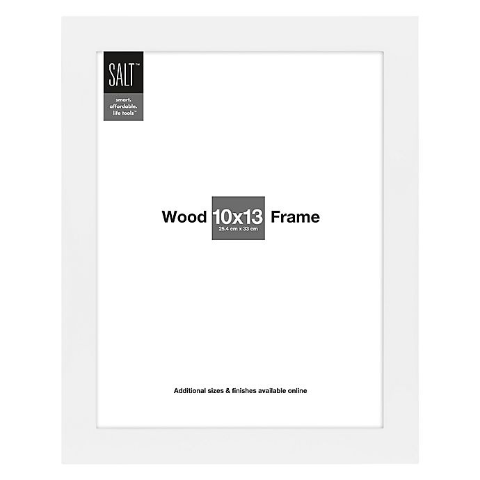 slide 1 of 2, SALT Gallery Wall Frame - White, 10 in x 13 in