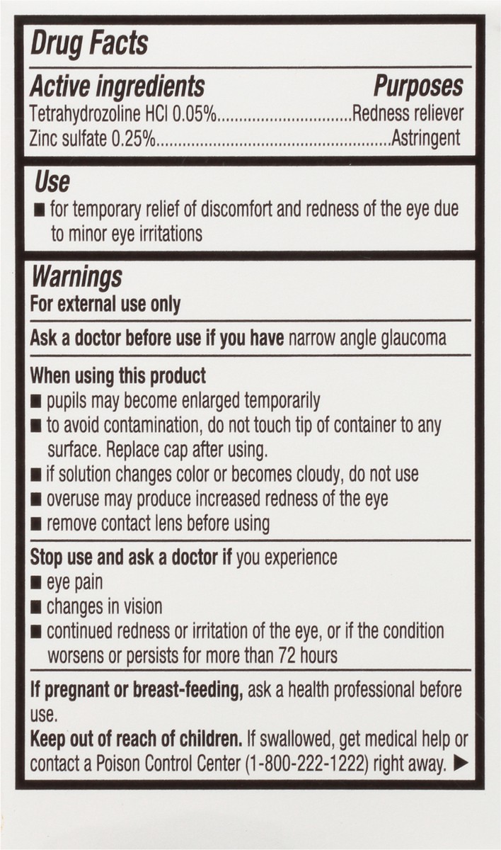 slide 2 of 9, TopCare Eye Drops Irritation Relief, 0.5 oz