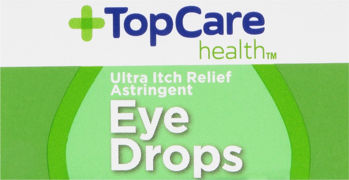 slide 9 of 9, TopCare Eye Drops Irritation Relief, 0.5 oz