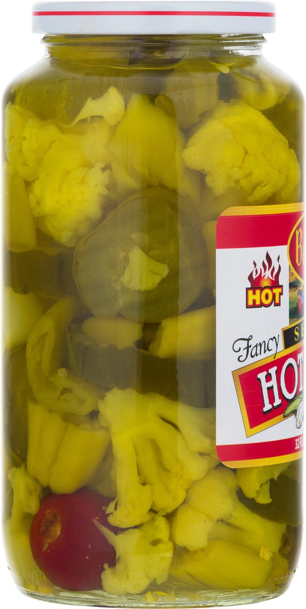 slide 10 of 12, Bell-View Select Hot Mixed Fancy Pickles 32 fl oz, 32 fl oz