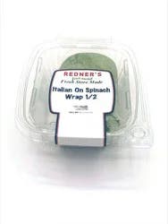 Italian Spinach Wrap 1/2