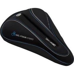 Bell Gel Plus Bicycle Seat Pad - Black, 11.2 x 8.3 in