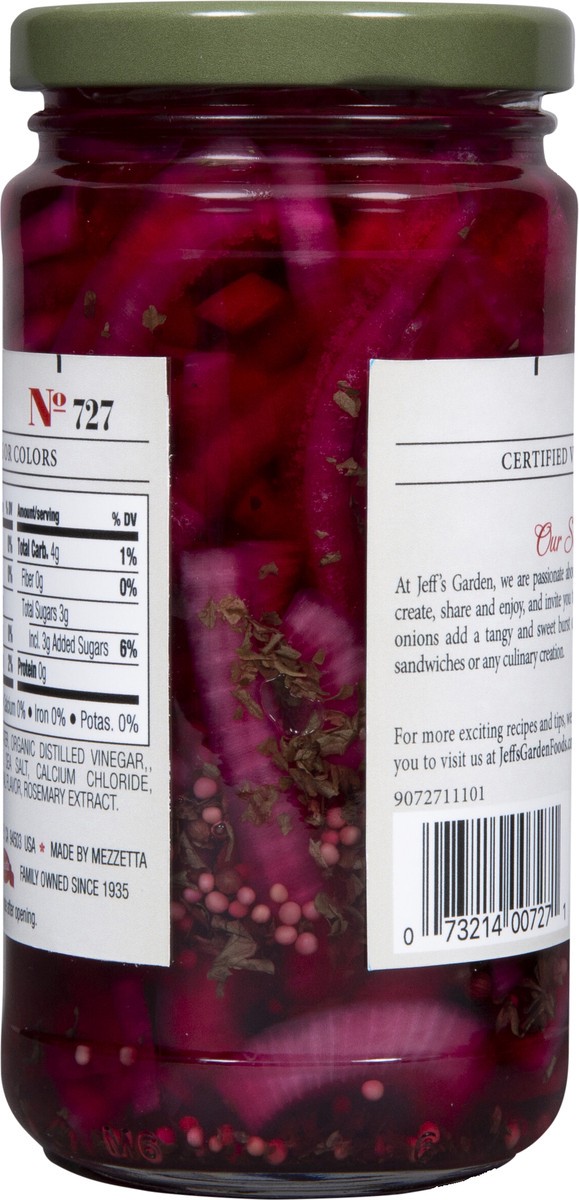 slide 2 of 7, Jeff's Garden Pickled Red Onions, 12 fl oz, 12 fl oz