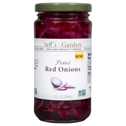 Jeff's Garden Pickled Red Onions, 12 fl oz