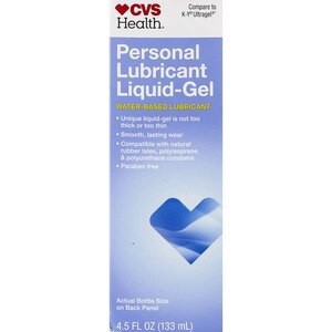 slide 1 of 1, CVS Health Personal Lubricant Liquid-Gel, 4.5 Fl Oz, 4.5 fl oz; 133 ml