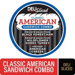 Private Selection Grab & Go American Combo Fresh Sliced Deli Meat