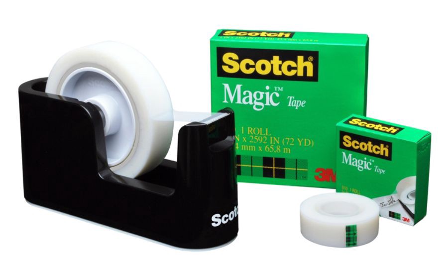 slide 4 of 7, Scotch Desktop Tape Dispenser C-24 with Tape, 1 ct