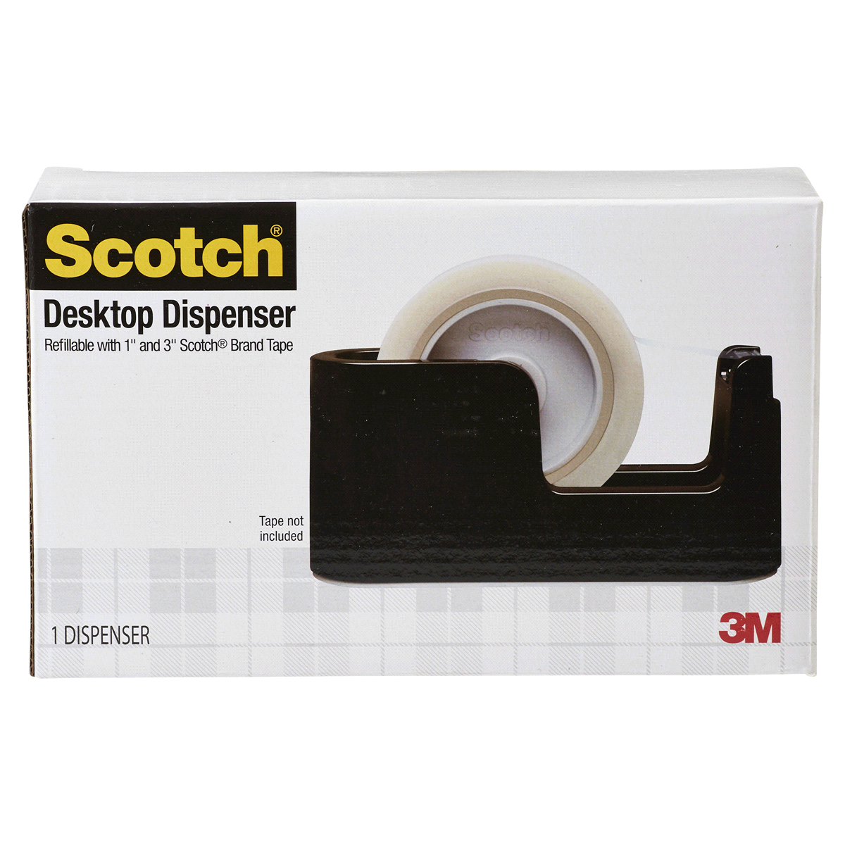 slide 1 of 7, Scotch Desktop Tape Dispenser C-24 with Tape, 1 ct