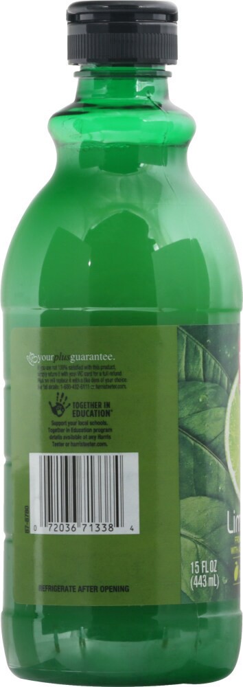 slide 4 of 4, Harris Teeter® Lime Juice From Concentrate, 15 fl oz