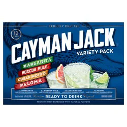 Cayman Jack Variety Pack 12pk