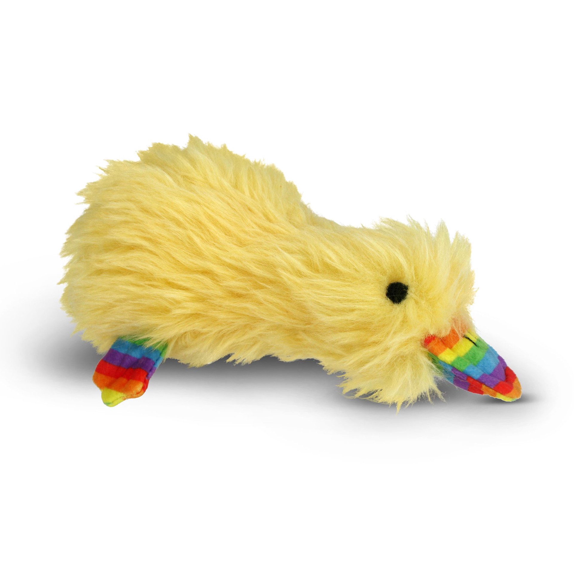 slide 1 of 1, Multipet Duckworth Rainbow Squeaker Plush Dog Toy, male