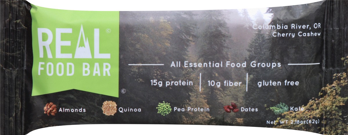 slide 1 of 8, Real Food Bar Bar 2.18 oz, 2.18 oz