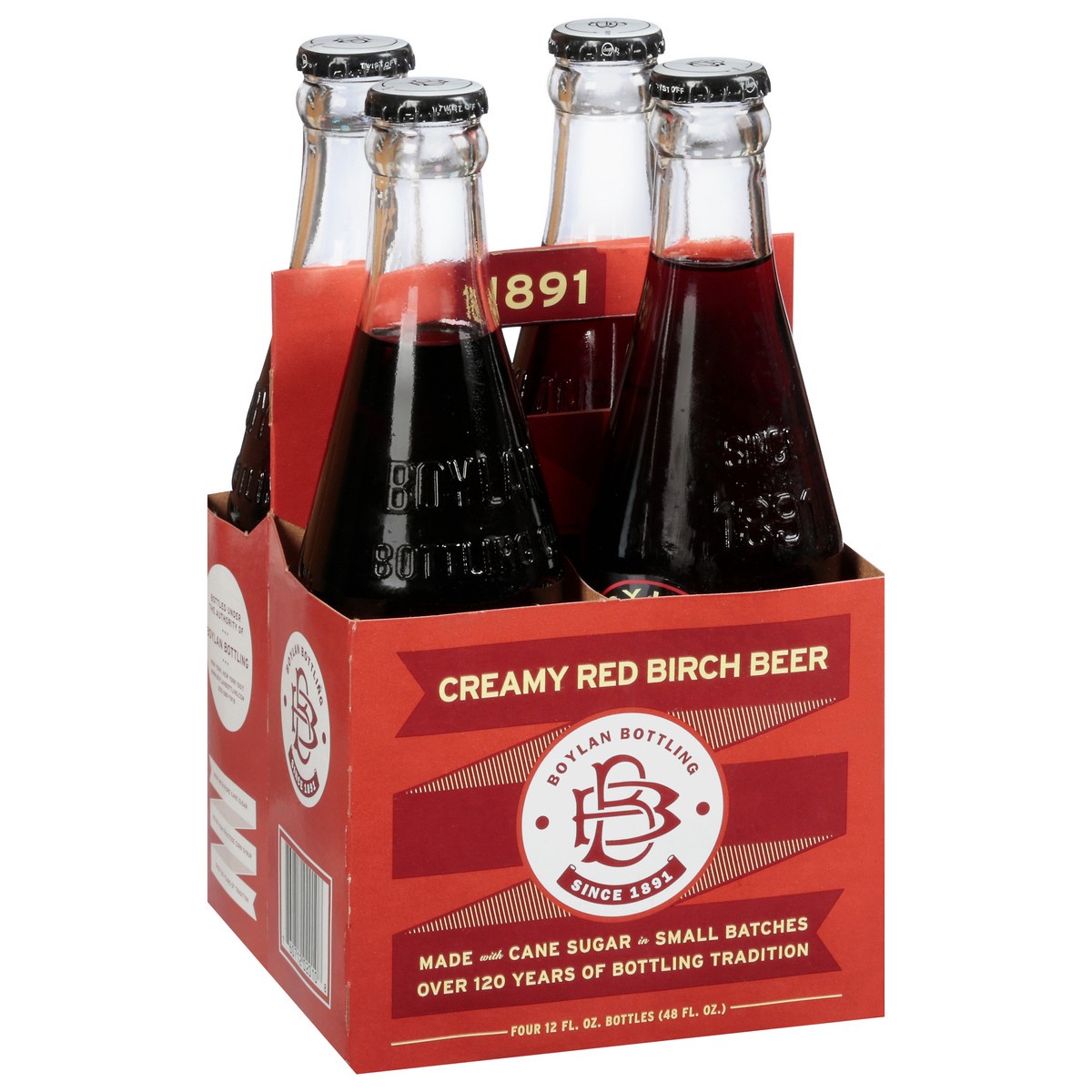 slide 8 of 12, Boylan Bottling Red Birch Creme Beer - 4 ct, 4 ct