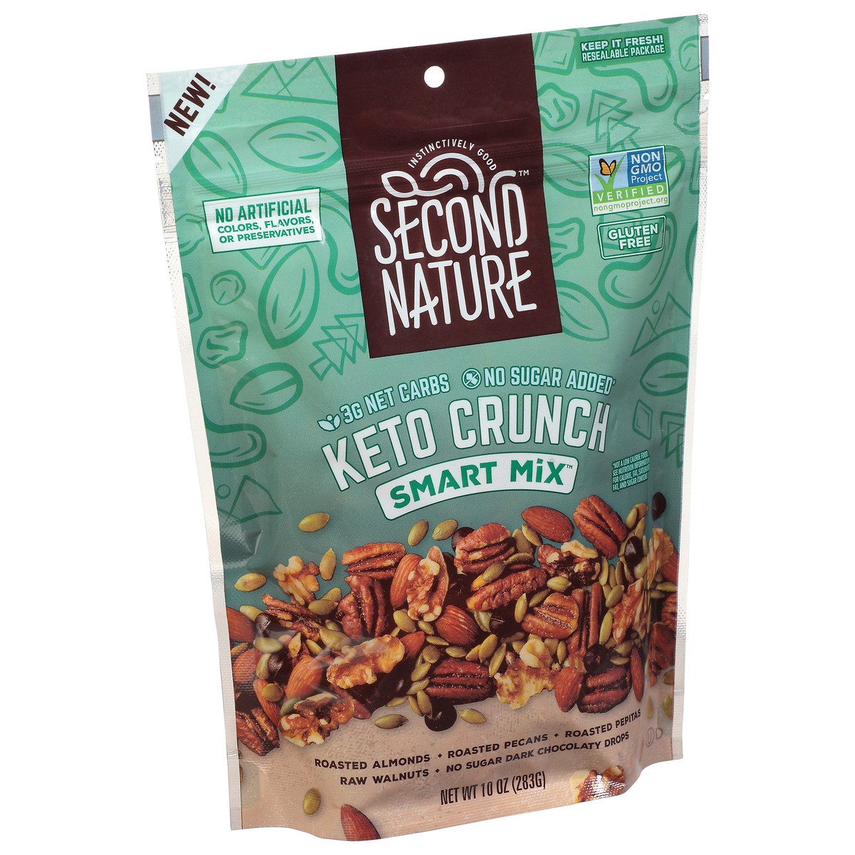 slide 9 of 9, Second Nature Keto Crunch Smart Mix 10 oz, 10 oz