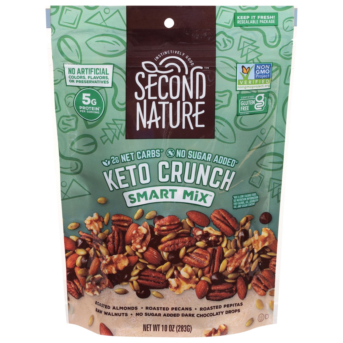 slide 1 of 9, Second Nature Keto Crunch Smart Mix 10 oz, 10 oz