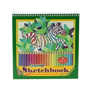 slide 1 of 1, Crayola Crayola Wirebound Sketchbook, 1 ct