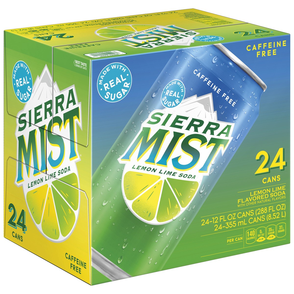 slide 2 of 4, Sierra Mist Soda - 288 fl oz, 288 fl oz