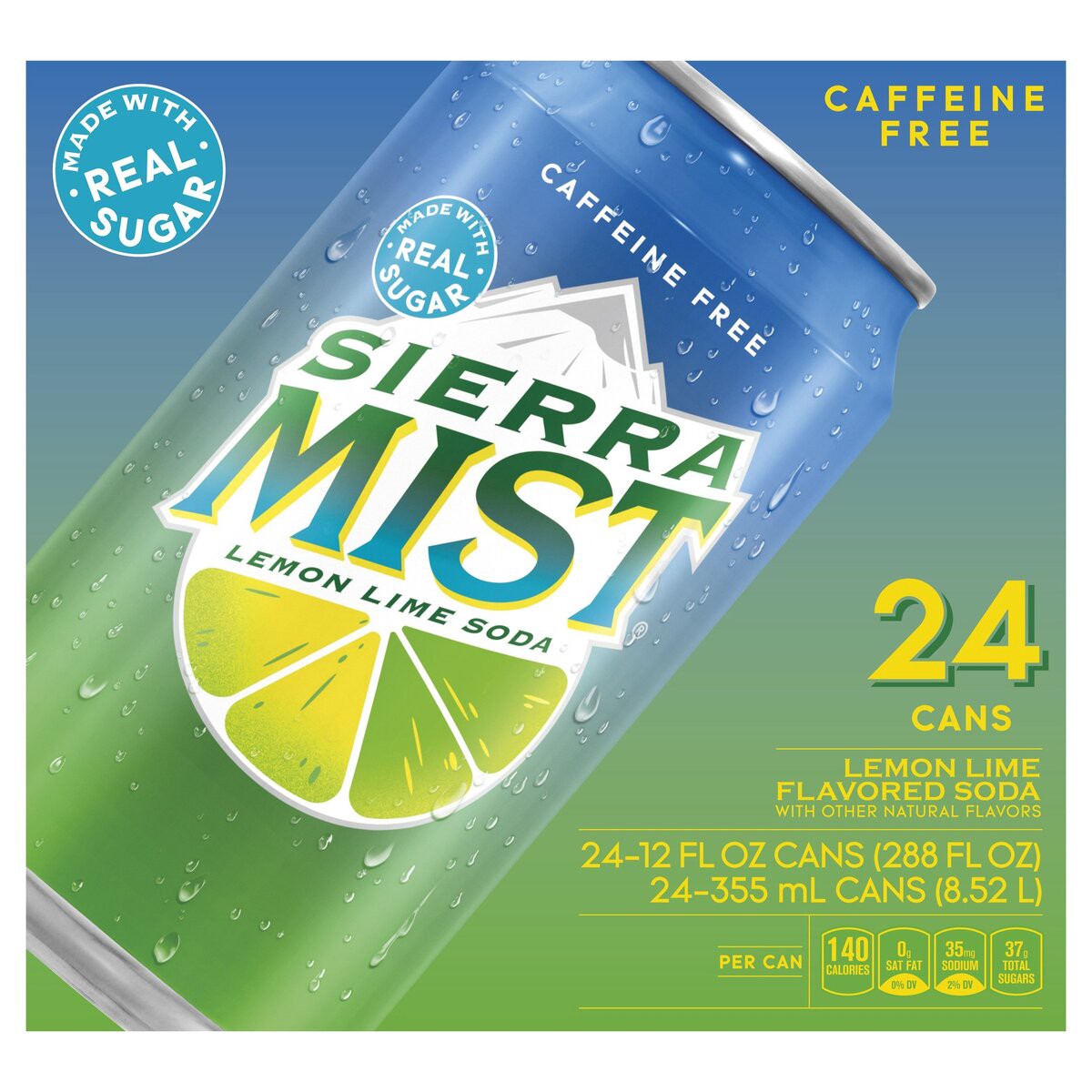 slide 1 of 4, Sierra Mist Soda - 288 fl oz, 288 fl oz