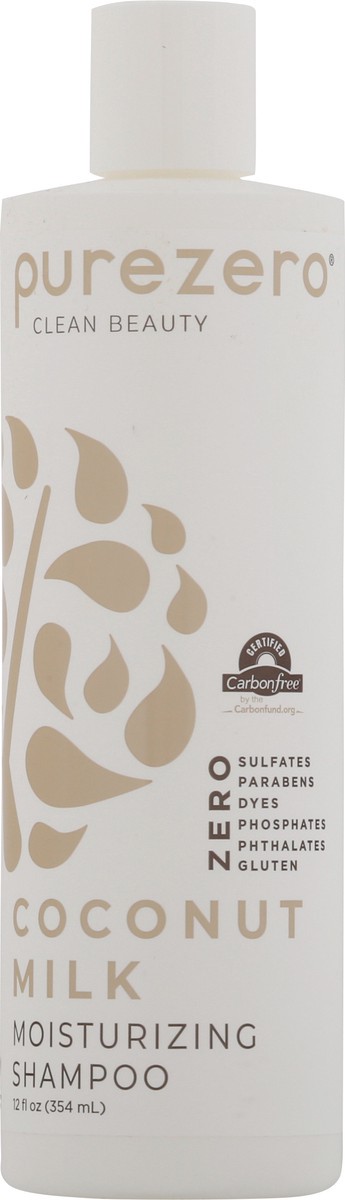 slide 9 of 9, Purezero Moisturizing Coconut Milk Shampoo 12 fl oz, 12 fl oz
