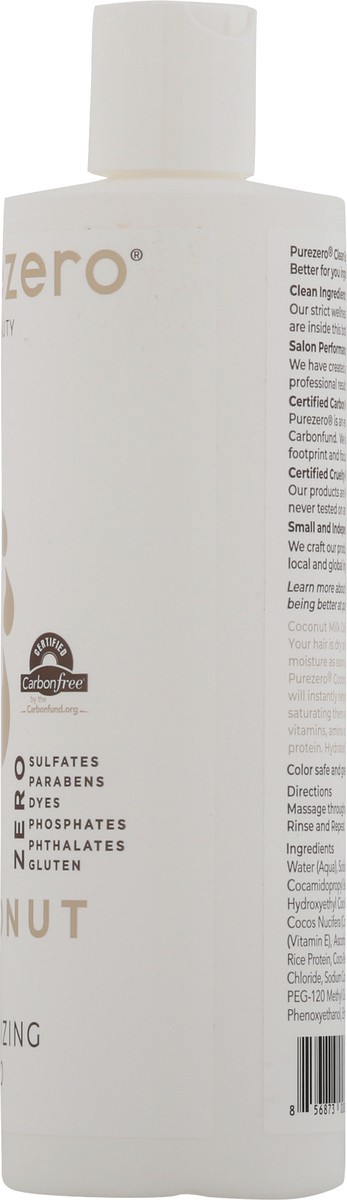 slide 7 of 9, Purezero Moisturizing Coconut Milk Shampoo 12 fl oz, 12 fl oz