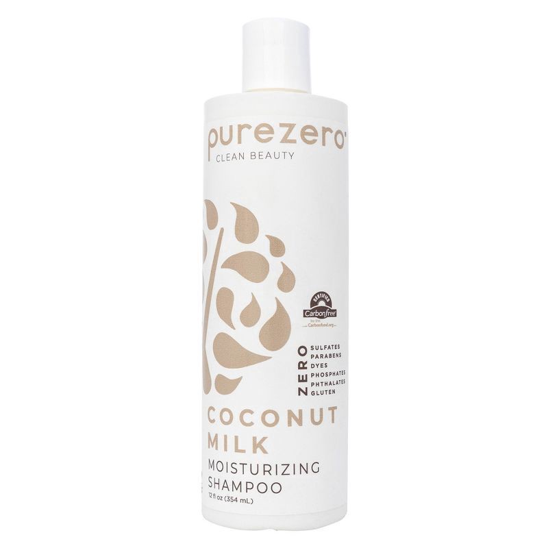 slide 1 of 9, Purezero Moisturizing Coconut Milk Shampoo 12 fl oz, 12 fl oz