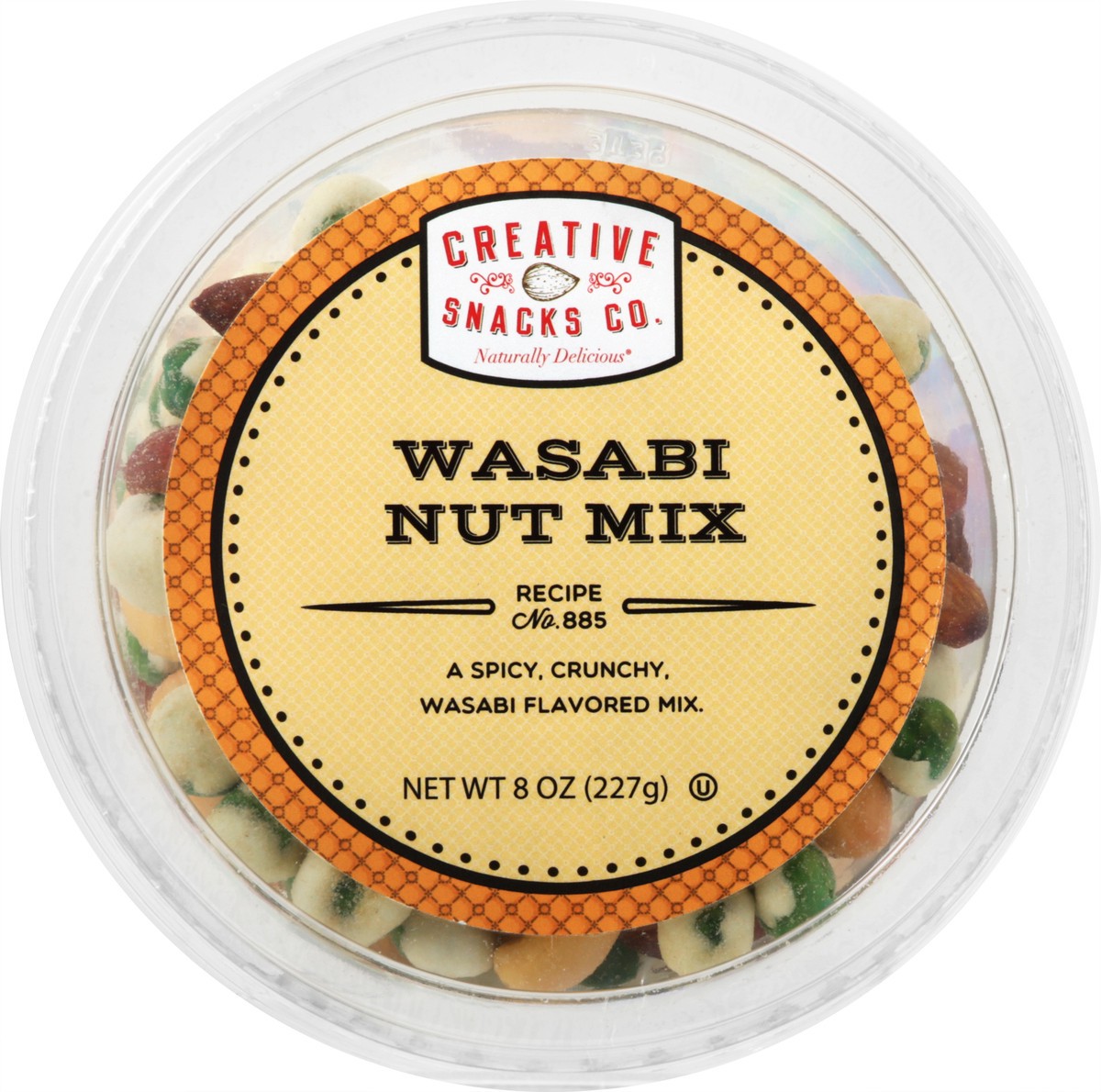 slide 1 of 13, Creative Snacks Wasabi Nut Mix, 8 oz