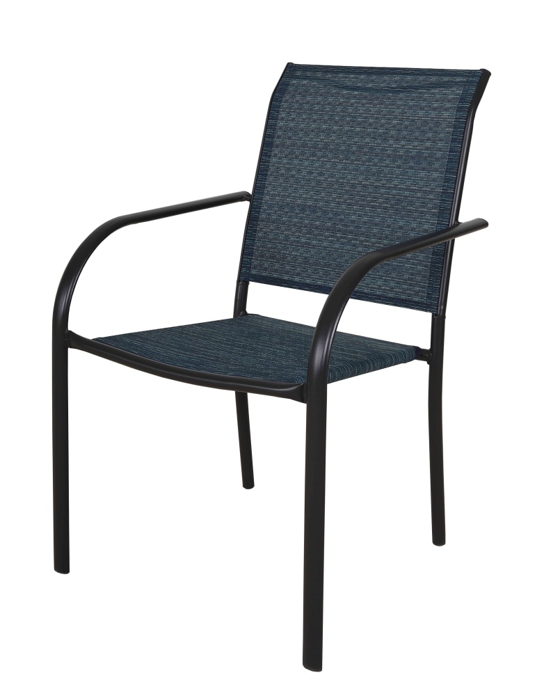 slide 1 of 1, HD Designs Outdoors Orchards Dining Chair - Blue, 1 ct