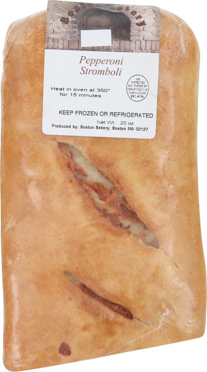 slide 2 of 2, Boston Bakery Pepperoni Stromboli 20 oz, 20 oz