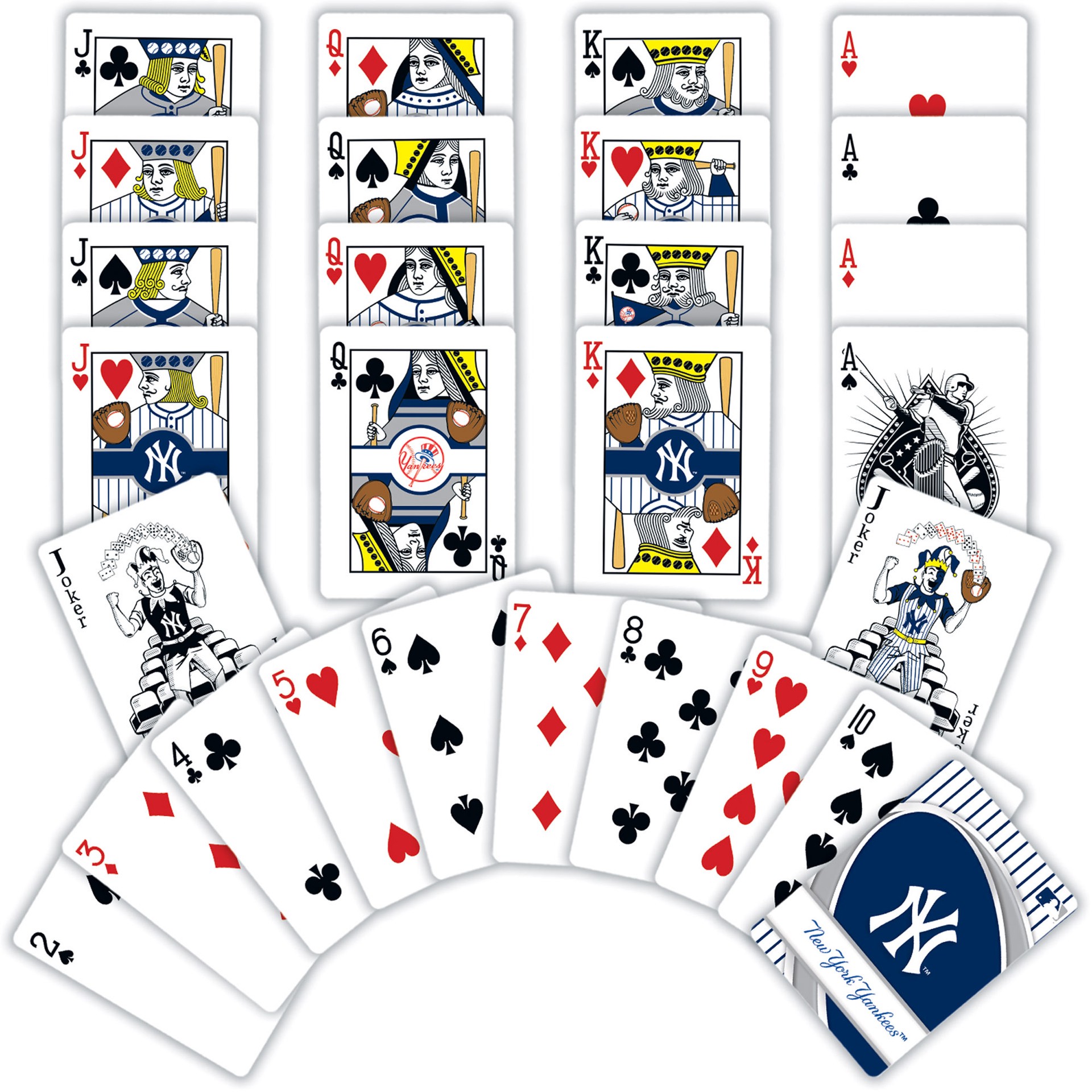 slide 3 of 4, MLB New York Yankees Playing Cards, 1 ct