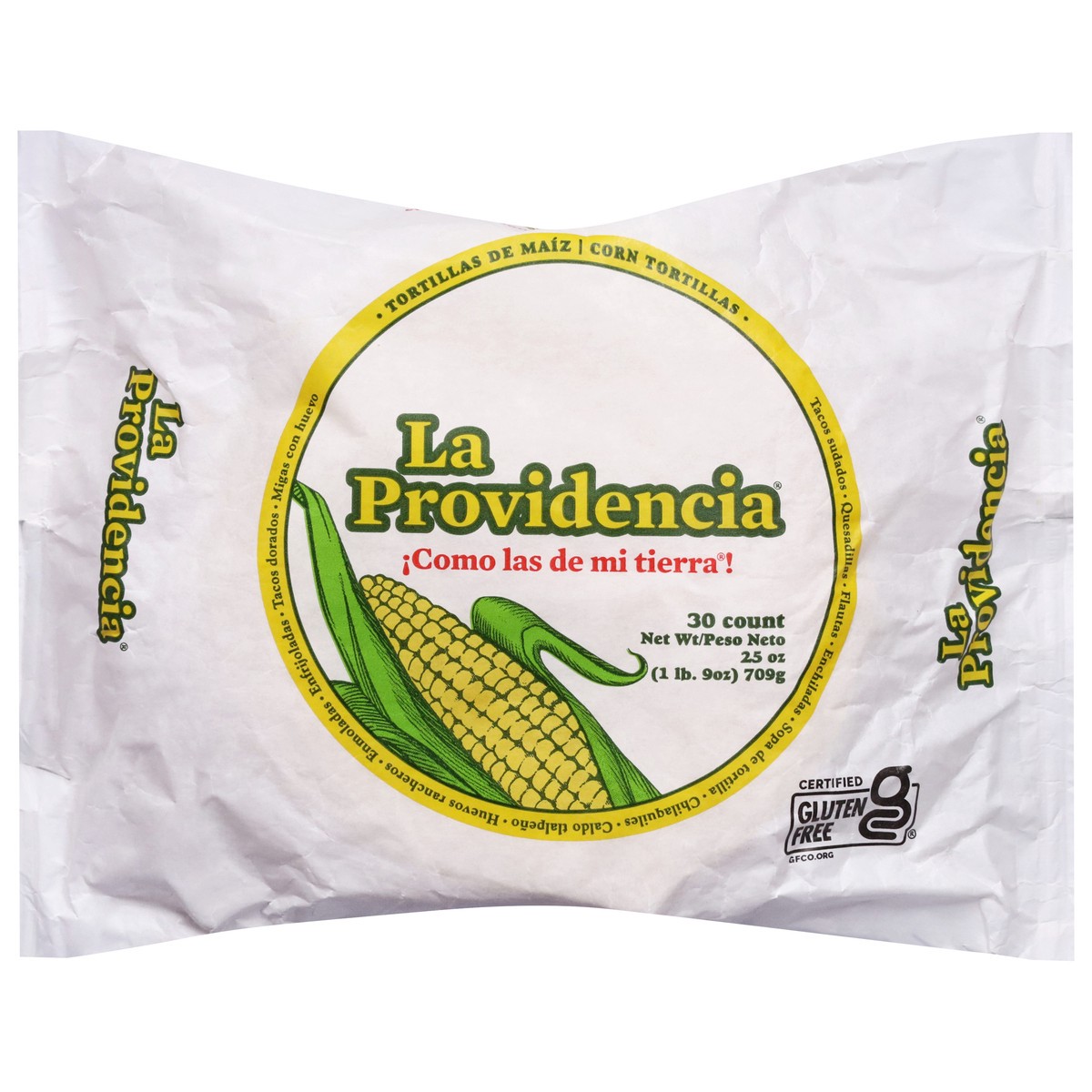 slide 1 of 14, Mission Foods La Providencia Ylw Corn, 30 ct