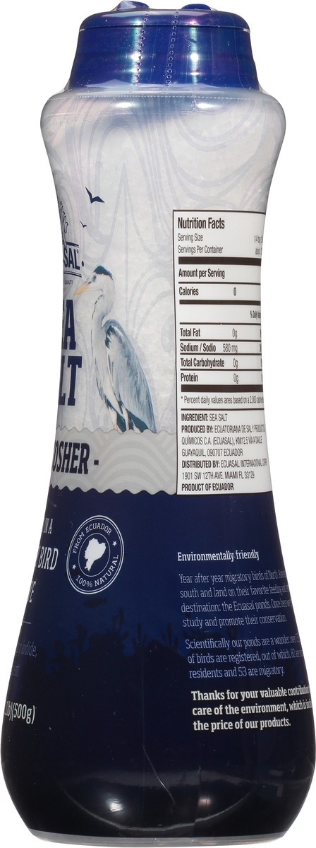 slide 2 of 9, Cris-Sal Coarse Kosher Sea Salt - 17.63 oz, 17.63 oz