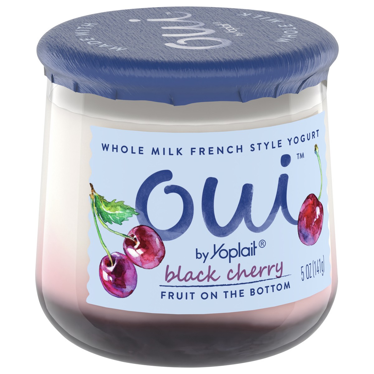 slide 2 of 9, Oui by Yoplait Black Cherry Flavored French Style Yogurt - 5oz, 5 oz