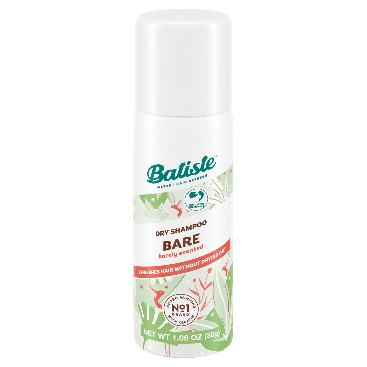 slide 1 of 12, Batiste Dry Shampoo, Bare Fragrance, 1.06 OZ.- Packaging May Vary, 1.6 oz