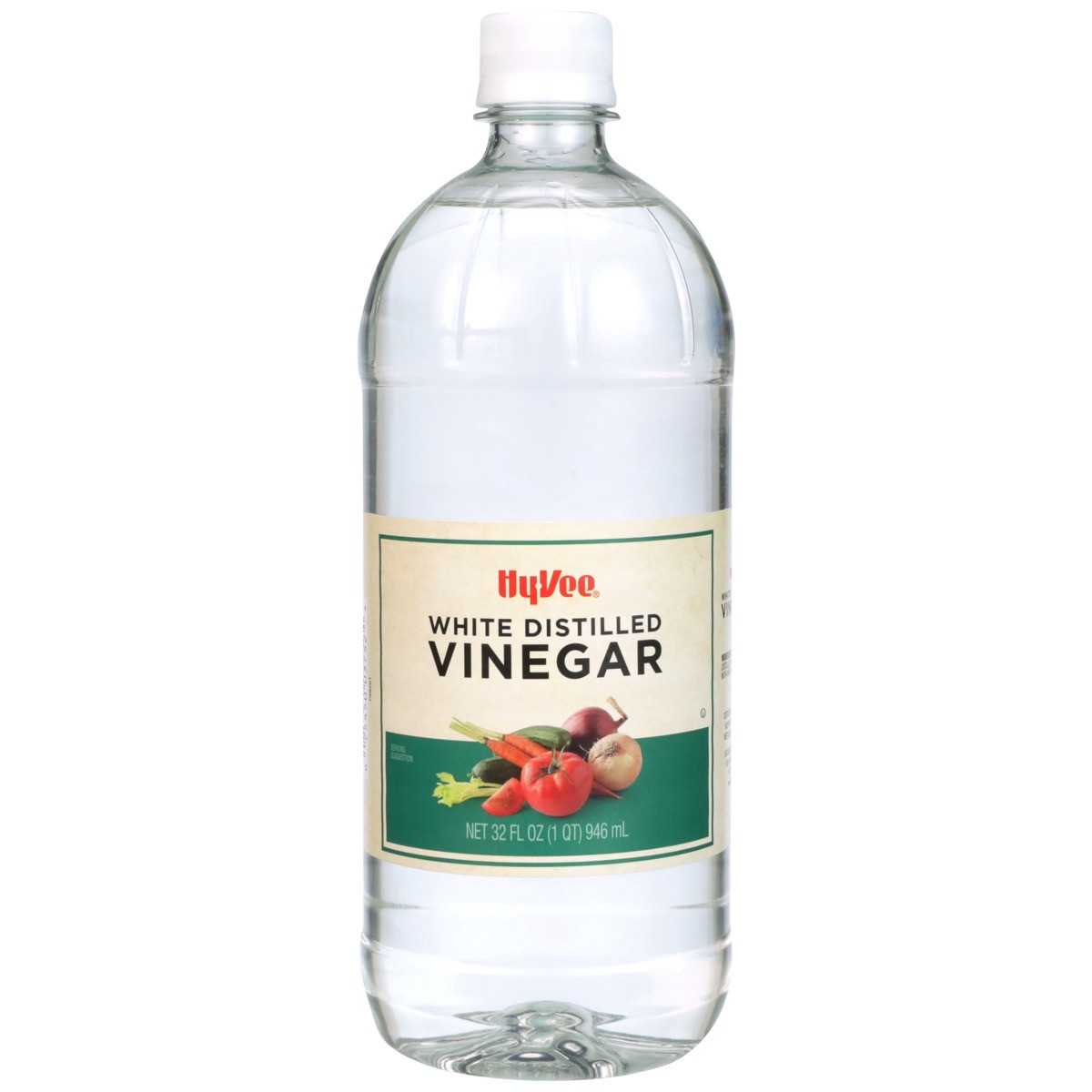 slide 6 of 7, Hy-vee White Distilled Vinegar, 32 fl oz