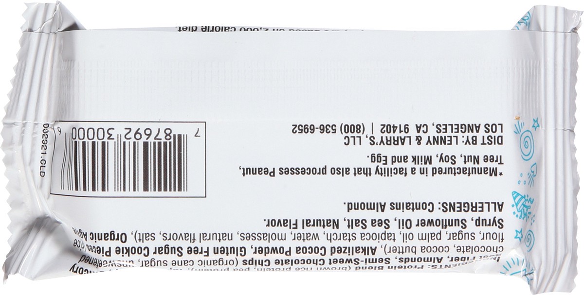 slide 5 of 9, Lenny & Larry's Chocolate Almond Sea Salt Cookie-Fied Bar 1.59 oz, 1.59 oz