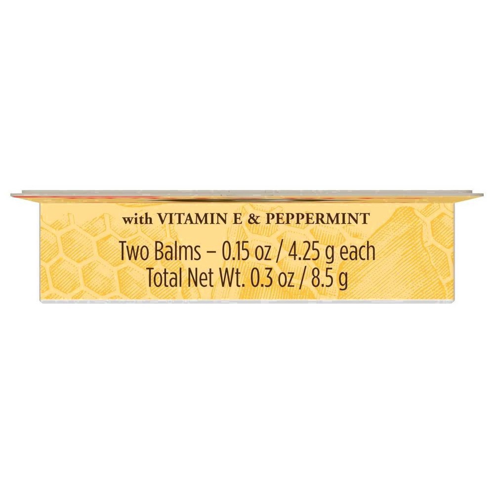 slide 72 of 115, Burt's Bees 100% Natural Origin Moisturizing Lip Balm, Original Beeswax, 100% Natural Origin, 2 Tube, 0.3 oz