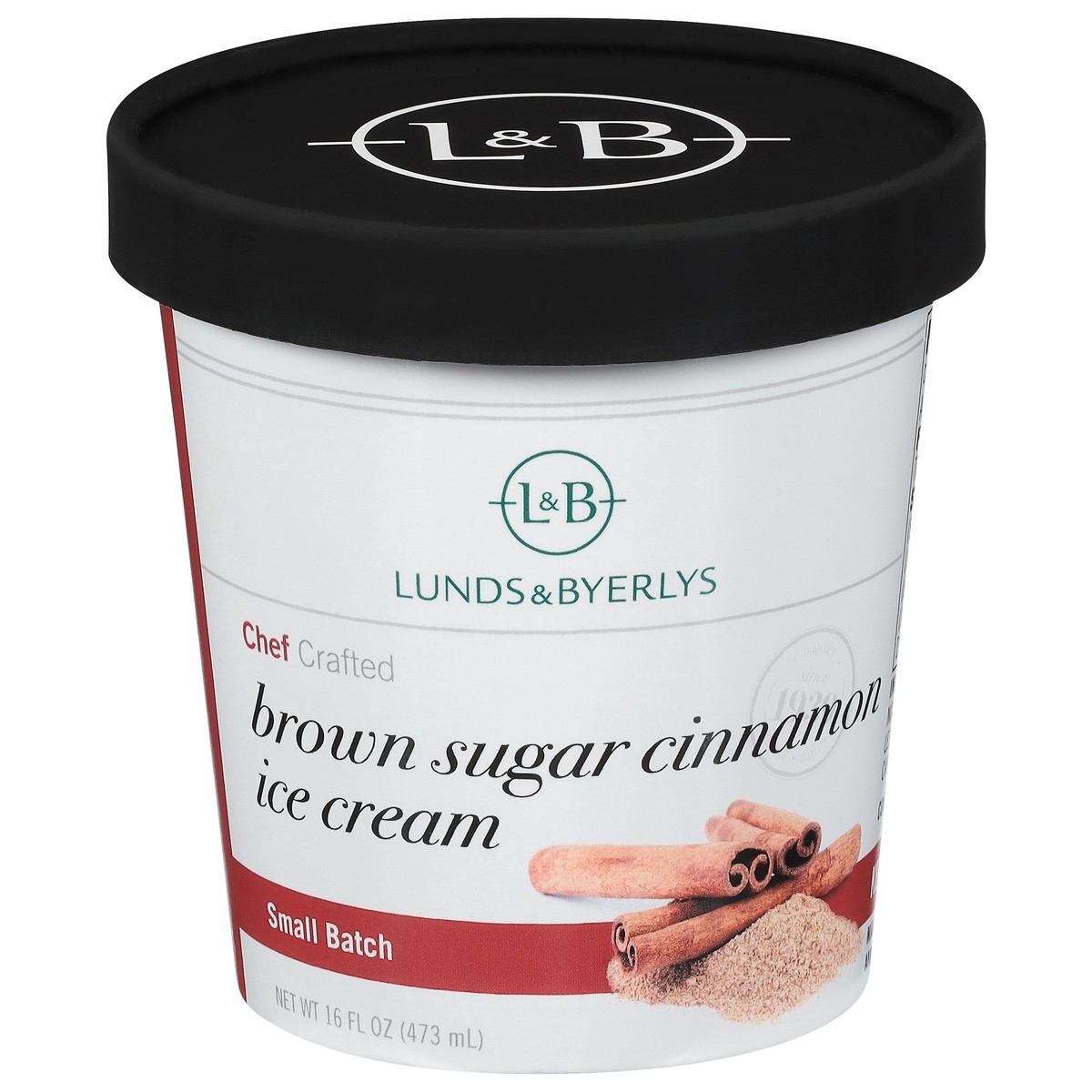slide 1 of 4, Lunds & Byerlys Small Batch Brown Sugar Cinnamon Ice Cream 16 fl oz, 16 fl oz
