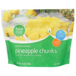 Food Club Unsweetened Pineapple Chunks