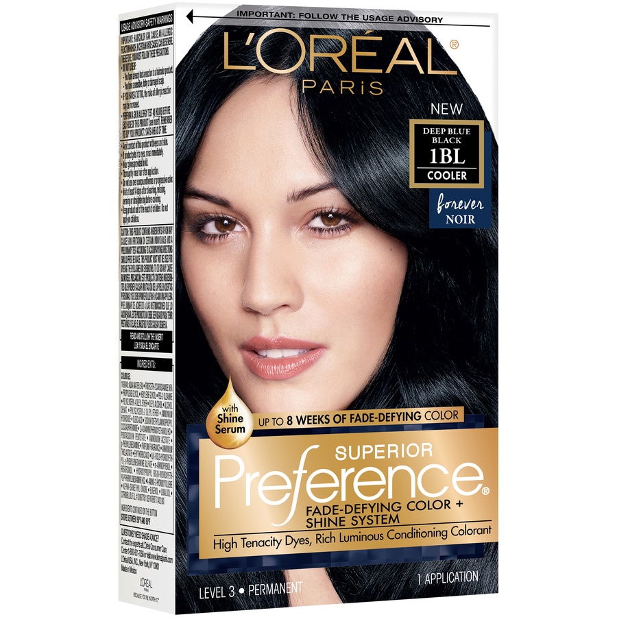 slide 1 of 1, L'Oréal Superior Preference - Black 1BL, 1 ct