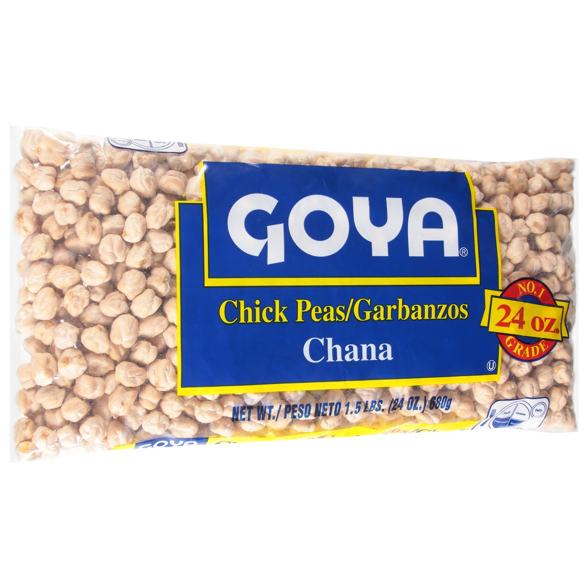 slide 9 of 9, Goya Chana Chick Peas 24 oz, 24 oz