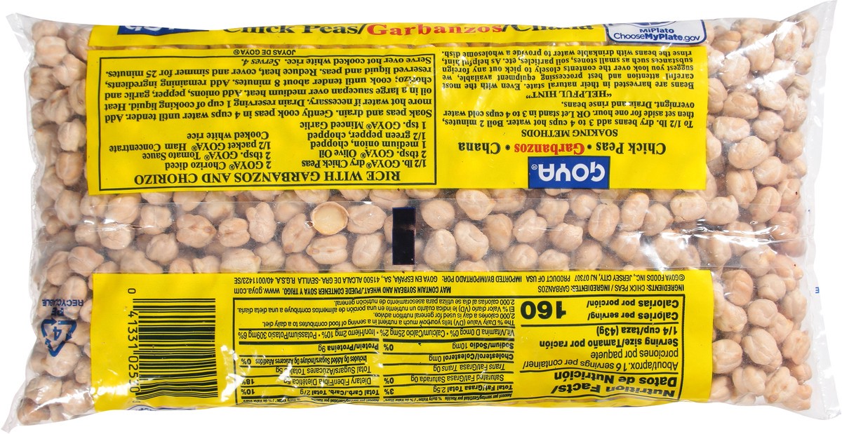 slide 2 of 9, Goya Chana Chick Peas 24 oz, 24 oz